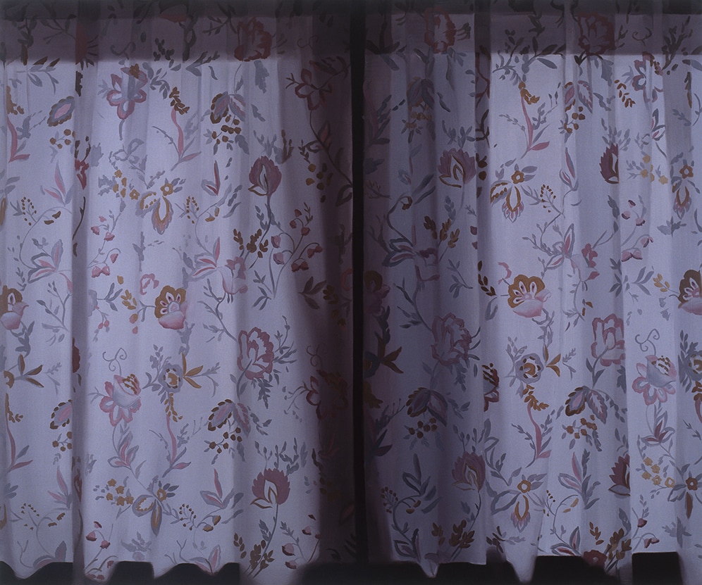 Janice McNab, Curtain and Stage, ‘Family’ (2006), 120x150cm, oil on board