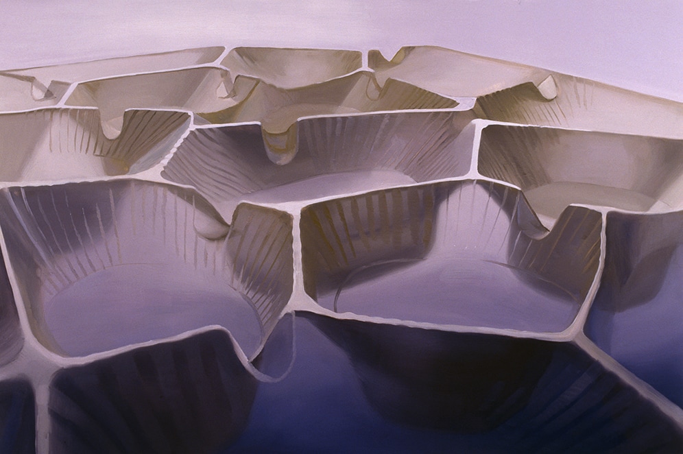 Janice McNab, The Chocolate Box Paintings ‘Swiss Bone’ (2007), 100x150cm, oil on board