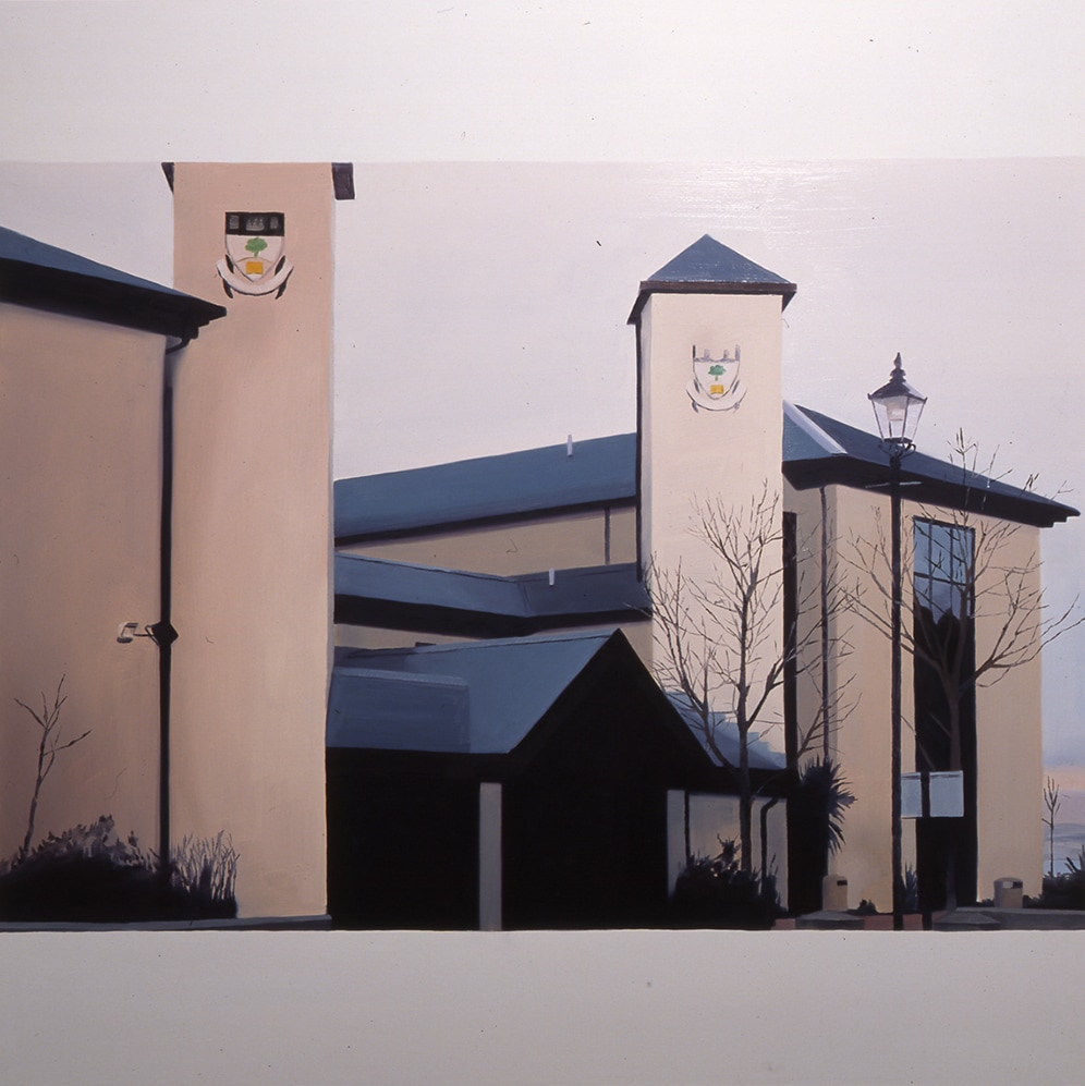 Janice McNab, The Isolation Paintings, The Greenock Factory Project, ‘Community Contributions’ (2001), 122x102cm, oil on board