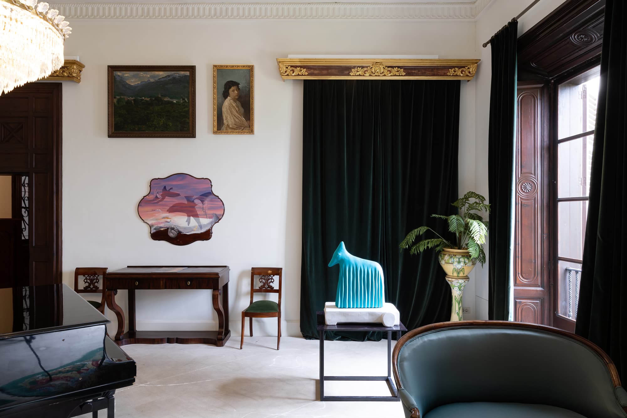 The Fireplace Room, with Janice McNab and Edward Lipski