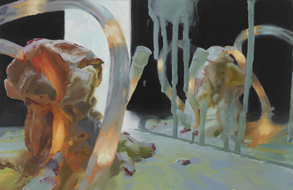 Janice McNab, The Ice Cream Paintings, ‘Untitled study’ (2016), 40x60cm, oil on linen