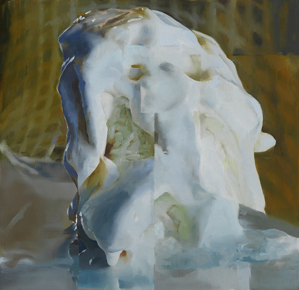 Janice McNab, The Ice Cream Paintings, ‘It’ (2015), 50x50cm, oil on oil paper